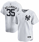 Men's New York Yankees #35 Cody Bellinger White 2024 Home Limited With Name Stitched Jersey Dzhi,baseball caps,new era cap wholesale,wholesale hats